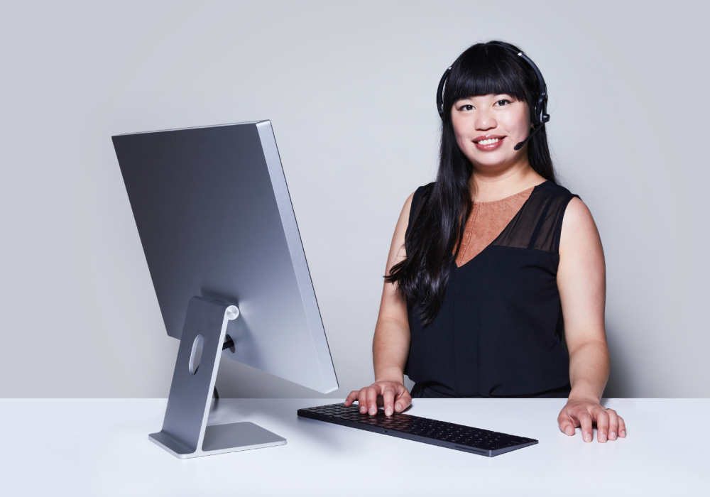 Mac scherm met Lightspeed support expert.