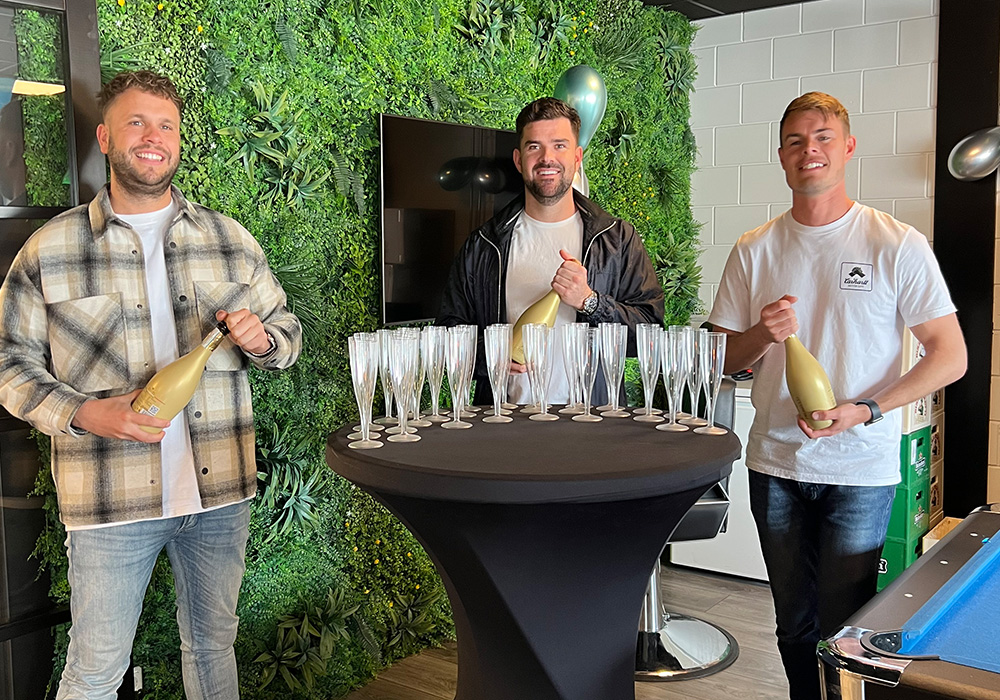 feest op kantoor